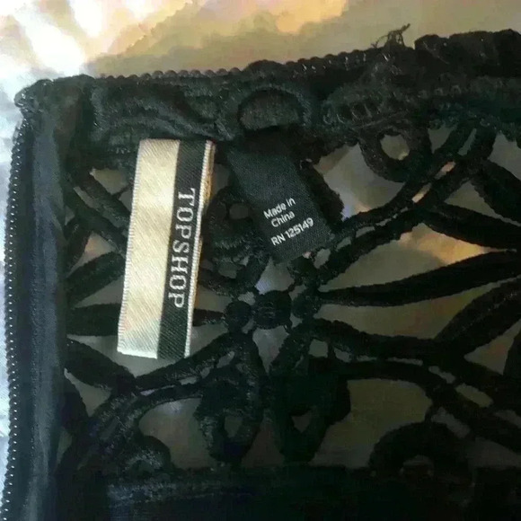 Topshop mini black dress - Picture 4 of 6